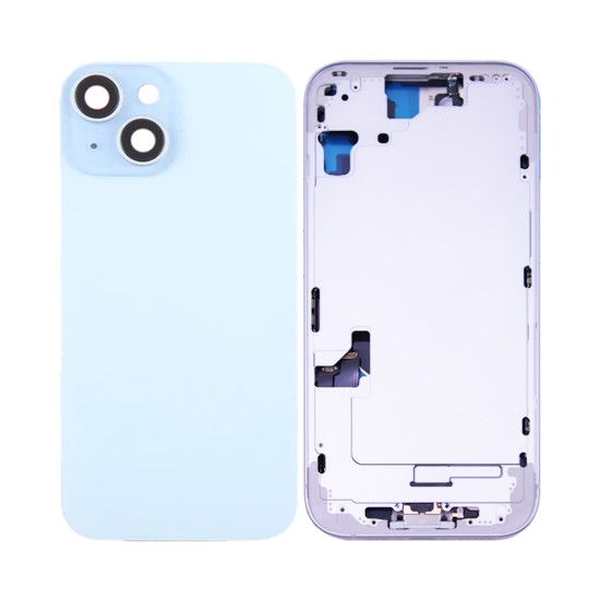 Back Cover+Frame Apple iPhone 15 Blue Back Cover+Frame Apple iPhone 15 Blue